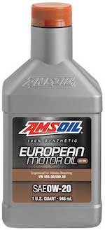 SAE 0W-20 LS-VW Synthetic European Motor Oil